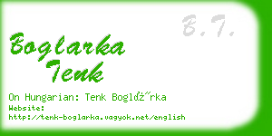 boglarka tenk business card